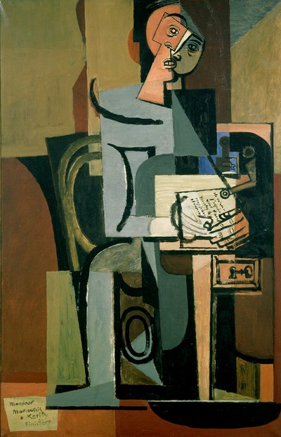 The Letter by Louis Marcoussis